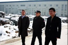 福寿园国际集团组团踏雪来访，，，，，，，，浙江鸿运国际赢盛赞