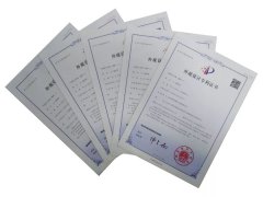 鸿运国际五款墓碑获外观设计专利证书